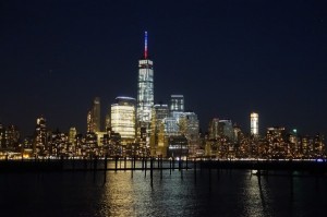NJ側から見たNYCの夜景